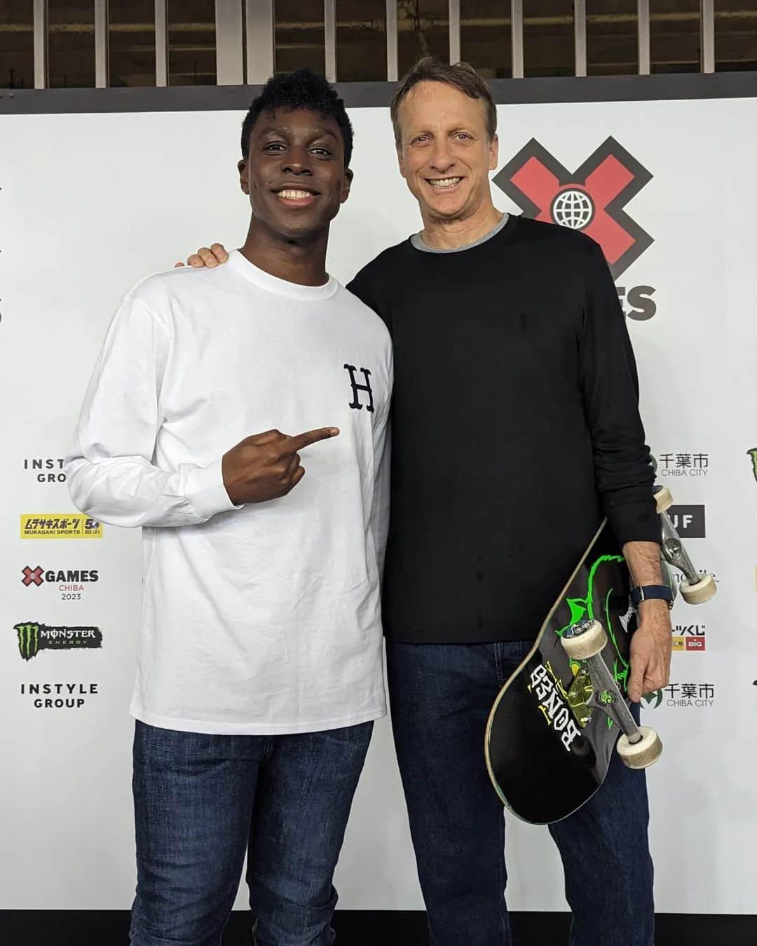 アイク・B・ヌワラさんのインスタグラム写真 - (アイク・B・ヌワラInstagram)「Legend.  #TonyHawk #Legend #XGames #XGames2023 #GOAT」5月13日 19時57分 - aiku_nuwachan