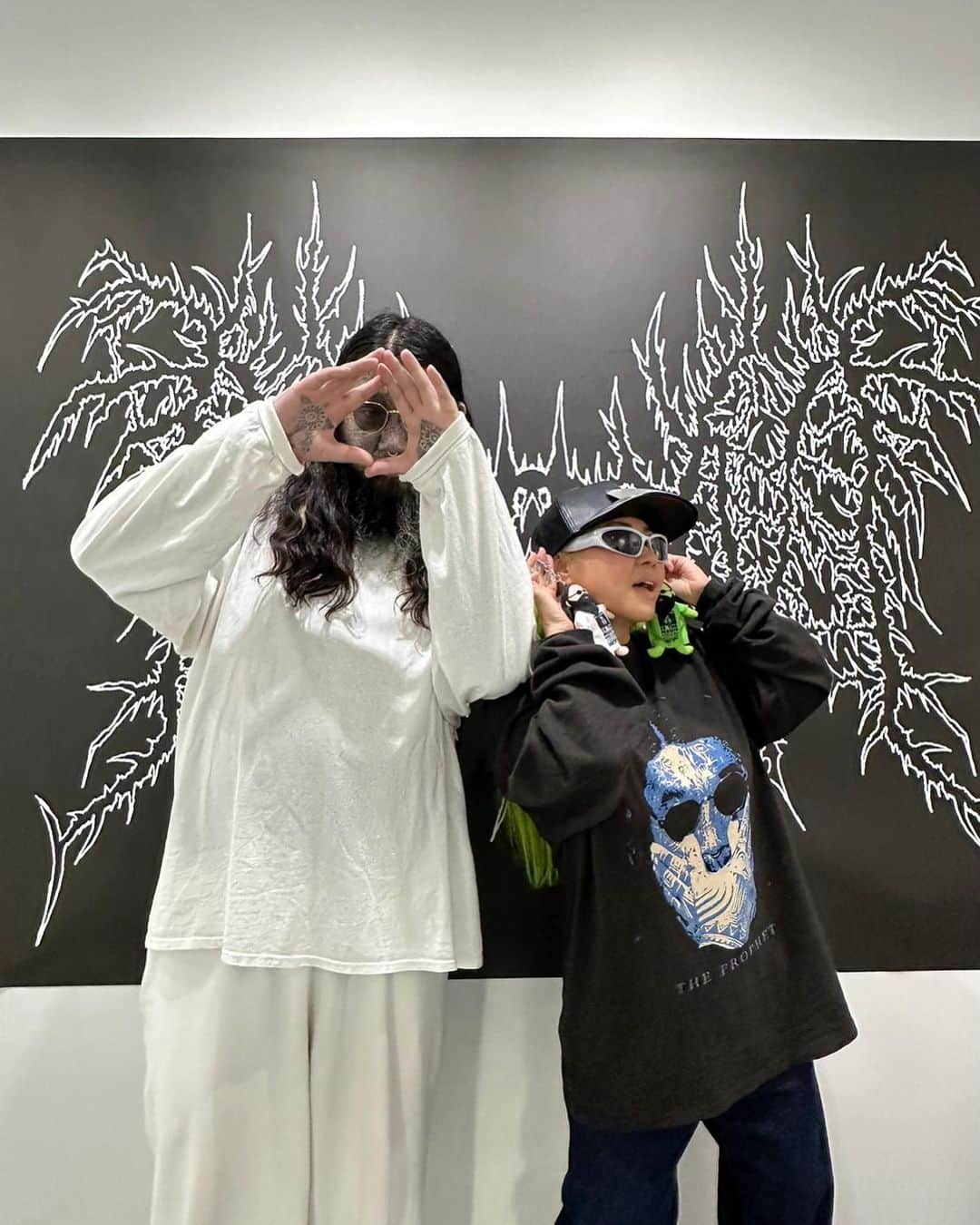 ルナのインスタグラム：「@k_nisimoto_  23aw Exhibitio🐸 今回も可愛いのGet✨」