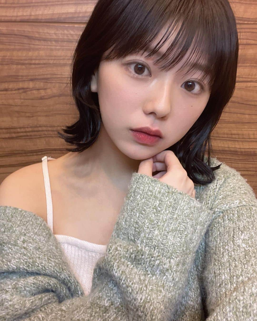 大熊杏優さんのインスタグラム写真 - (大熊杏優Instagram)「エクステつけてボブにしました🧸 期間限定！似合ってるかな〜😶」5月13日 20時17分 - ayuokuma