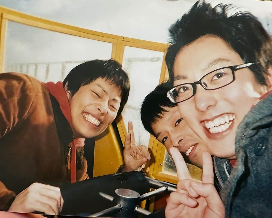 ないとーのインスタグラム：「大学時代の渋谷ジャパン、サツマカワRPG、ないとー、3人とも芋すぎるけどエモい。  #おるたなchannel  #サツマカワrpg  #渋谷ジャパン #ないとー」