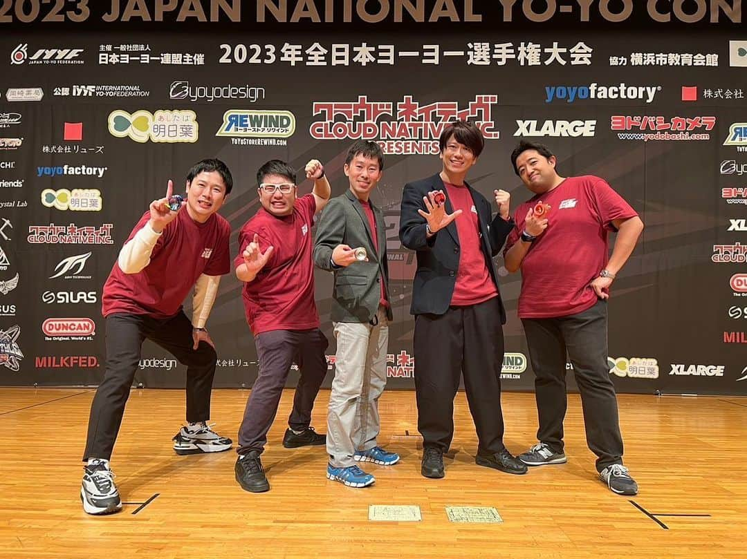 山本修平さんのインスタグラム写真 - (山本修平Instagram)「『クラウドネイティブプレゼンツ2023全日本ヨーヨー選手権大会』DAY1が終了いたしました！皆様お疲れFEVER！ 明日は決勝！日本一がきまります！ がんばれFEVER！！ #JN #jyyf #横浜市教育会館 #ヨーヨー #MC」5月13日 20時37分 - boyonboyonyama