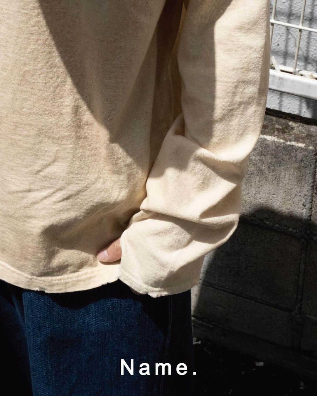 JOINT WORKSさんのインスタグラム写真 - (JOINT WORKSInstagram)「【Name.】 @name._official   ⁡VINTAGE WASH HENLEY NECK L/S TEE SIZE :  1/2 COL : natural/navy ¥ 24.200- ⁡ --------------------------------------------------- ⁡ 【SHOP LIST】 ⁡ JOINT WORKS SHINJUKU 035-363-7572 ⁡ JOINT WORKS LALA PPORT TOKYO-BAY 047-421-7101  #namelab_ #スカジャン#ライトアウター#春アウター#カジュアル#メンズファッション#春服#カットソー」5月13日 21時01分 - jointworks.jp