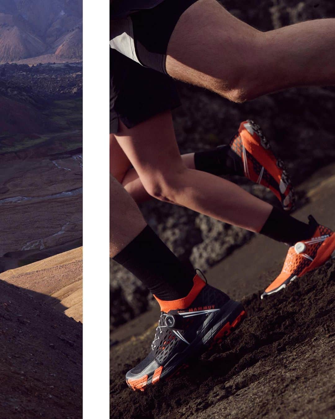 Mammutさんのインスタグラム写真 - (MammutInstagram)「Want to run with a zero-carbon kit this spring?   Snow levels are still receding, but our new 100% decarbonized trail running gear is ready to roll.   After you’ve swiped through these unreal shots from our production in Iceland, head over to the link in bio to discover the collection and our innovative partners, like @climeworks, whose “direct air capture” technology removes the CO2 from the air.」5月13日 21時02分 - mammut_swiss1862