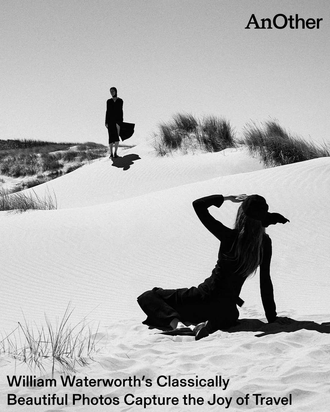 AnOther Magazineのインスタグラム：「Shot in the Isle of Wight, the Alps and England’s south coast, rising photographer @willwaterworth's new solo exhibition at @pipelinecontemporary in London pays homage to his favourite image-makers ✈️⁠ ⁠ The exhibition, named Ein Tir, encompasses photography, film, writing and craft, developed and shot over three separate journeys all made in March this year. ⁠ ⁠ “They felt very spiritual,” Waterworth tells @finnblythe of each trip. “I did so many [fashion shoots] last year and it was slightly killing me. In the mountains you had five days, so you could do it slower and wait for the right moment.” Read the interview at the link in bio 📲⁠ ⁠ 📸 Ein Tir by William Waterworth⁠ 1. Normandy, 2022⁠ 2. Zissou, 2023⁠ 3. Home, 2022⁠ 4. The Last Village, 2023⁠ 5. Birdy, 2022」