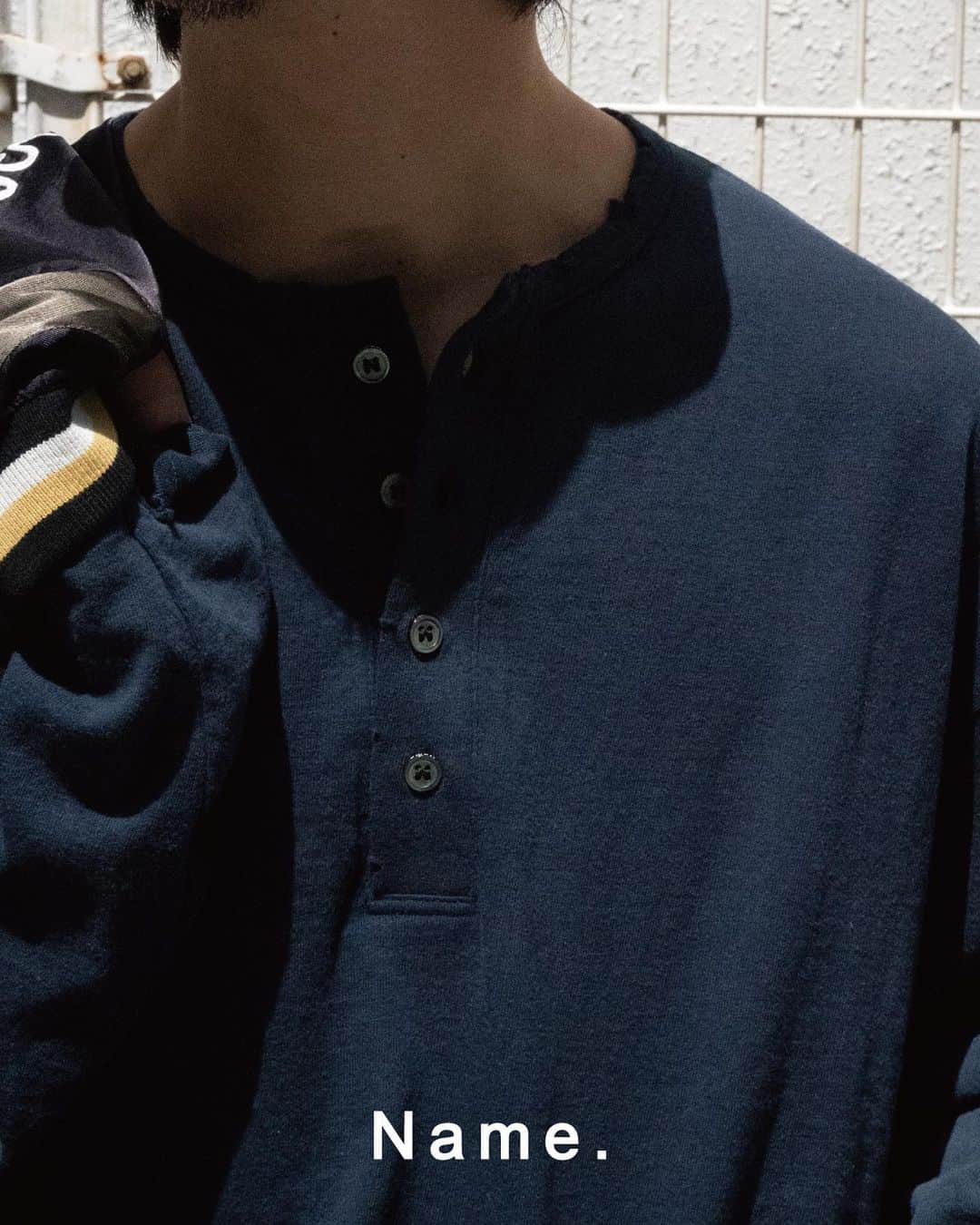 JOINT WORKSさんのインスタグラム写真 - (JOINT WORKSInstagram)「【Name.】 @name._official   ⁡VINTAGE WASH HENLEY NECK L/S TEE SIZE :  1/2 COL : natural/navy ¥ 24.200- ⁡ --------------------------------------------------- ⁡ 【SHOP LIST】 ⁡ JOINT WORKS SHINJUKU 035-363-7572 ⁡ JOINT WORKS LALA PPORT TOKYO-BAY 047-421-7101  #namelab_ #スカジャン#ライトアウター#春アウター#カジュアル#メンズファッション#春服#カットソー」5月13日 20時58分 - jointworks.jp