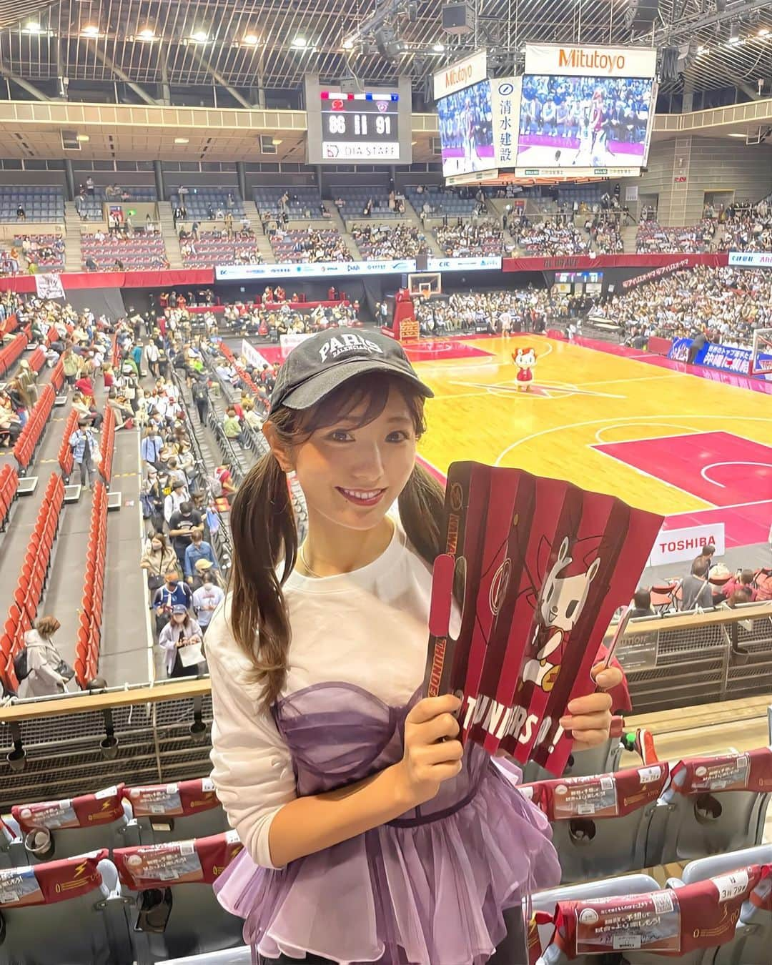 白戸ゆめのさんのインスタグラム写真 - (白戸ゆめのInstagram)「🏀  Bリーグチャンピオンシップ クウォーターファイナル #川崎ブレイブサンダース vs #横浜ビーコルセアーズ   ロウルは安定の可愛さ🦔❤️ 遠目だけど2Sだと思ってる。笑 @roar_kawasaki   #熱血バスケ #バスケ #bリーグ #B1」5月13日 21時19分 - yumeno.s_