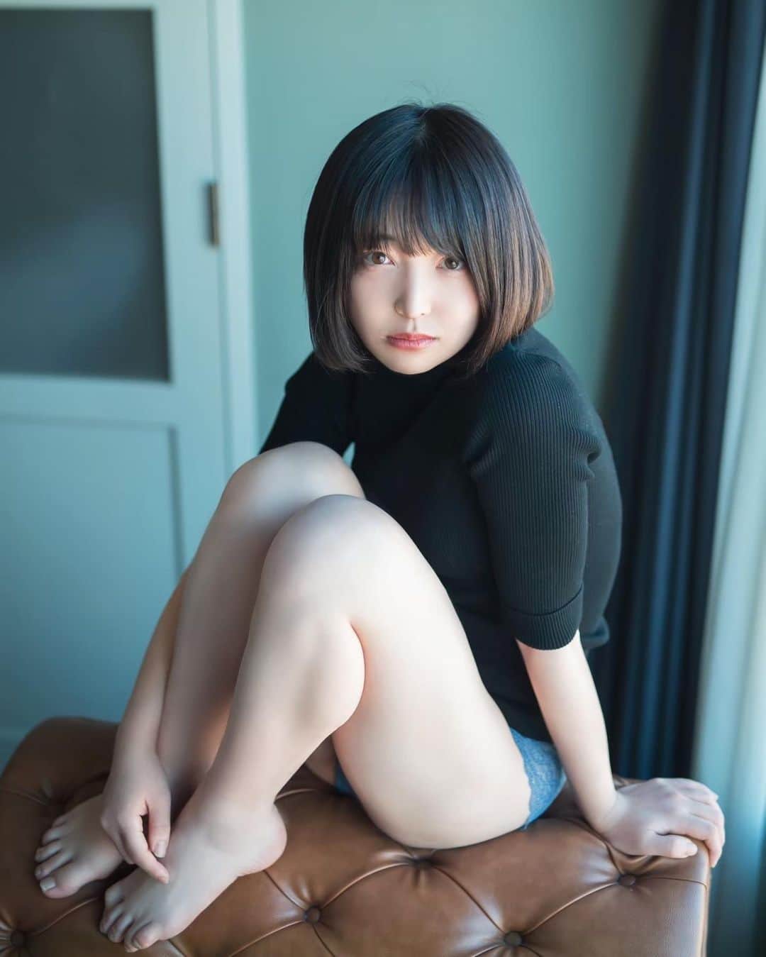 佐咲日菜のインスタグラム：「moment  #japanesegirl #japan_portrait #tokyocameraclub #東京カメラ部 #人像攝影 #人像 #人像摄影 #彼女感 #黒髪ボブ #黒髪女子 #ショートヘア女子 #ボブ #サロモ #あの日の心を映して #mv #役者 #ファインダー越しの私の世界 #japanesemodel #彼女感 #あざとい系女子 #good_portraits_world #映像クリエイター #映像クリエイターと繋がりたい #as_archive #world_photography_page #ポトレの世界 #ポトレ女子 #kawaii #kawaiigirl #透明感女子」