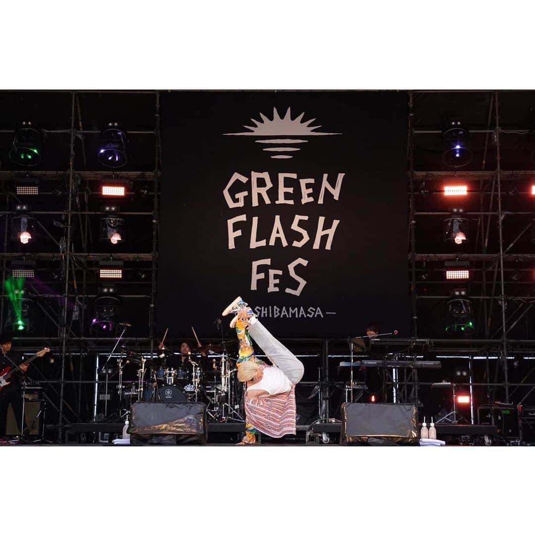和田颯さんのインスタグラム写真 - (和田颯Instagram)「. GREEN FLASH Fes 2023 ありがとうございました！！ フェスって最高❤️‍🔥」5月13日 21時28分 - da_ice_hayate_wada
