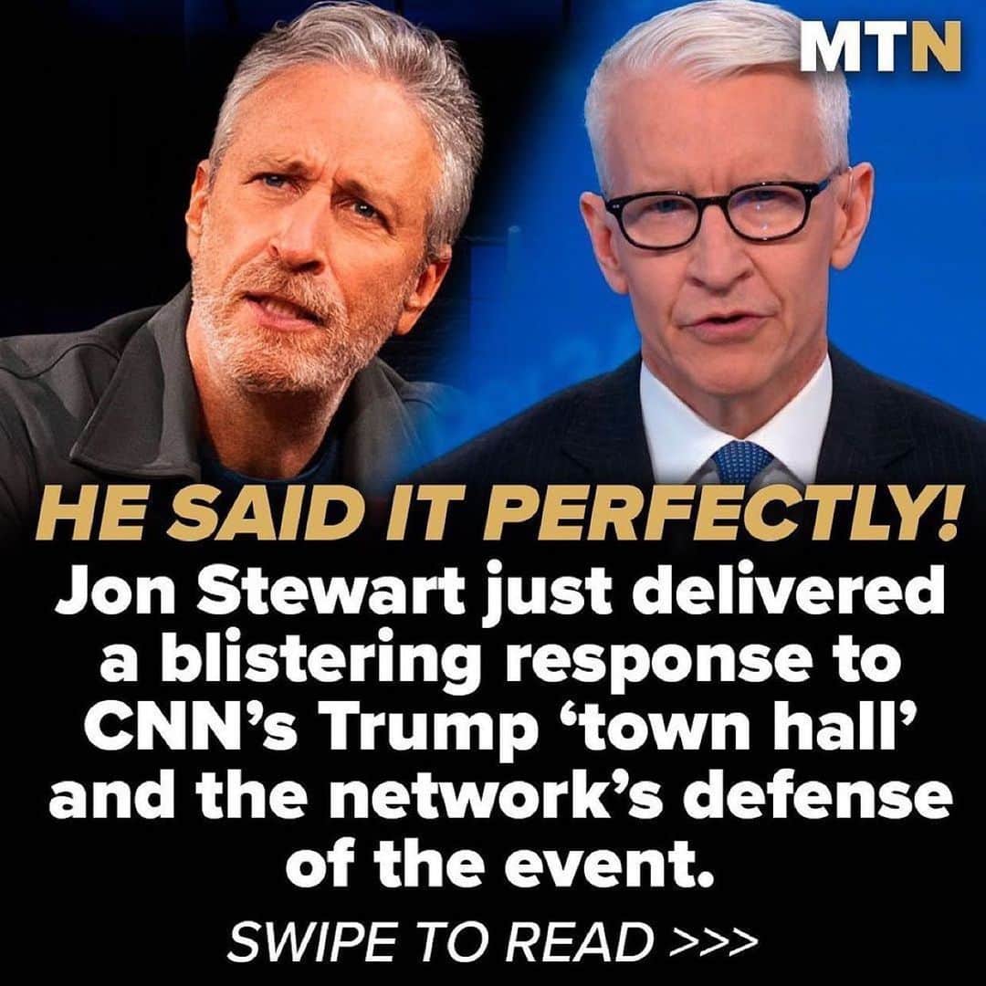 タリブ・クウェリのインスタグラム：「Perfectly stated. I couldn't agree more @cnn @cnnpolitics   Repost from @meidastouch • Jon Stewart just said it perfectly.」