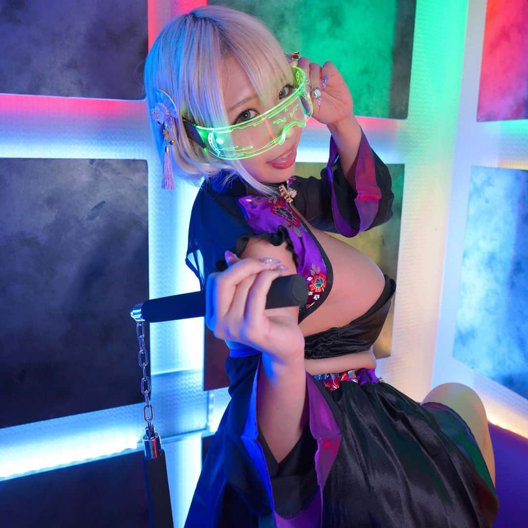 のインスタグラム：「Cyber China🐼🐼🐼  やっちゃいな💓 #Cyber #Cosplay #チャイナ服 #kawaii #strong #likesforlike #instagramers」