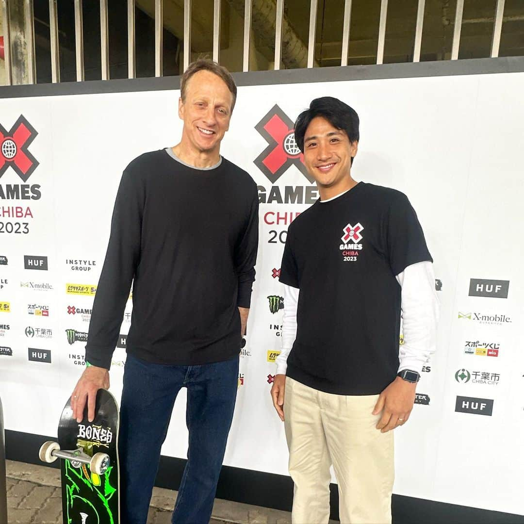 山本紘之さんのインスタグラム写真 - (山本紘之Instagram)「. スケートボード界のレジェンド トニー・ホークさん  XGAMESスケートボード・バート・ベストトリックに出場します。 実況出来ることを心から祈って… 雨よあがれ！！！  #tonyhawk  #xgames #skateboard #vert #besttrick  #」5月14日 1時31分 - yamamoto_hiroyuki.ntv