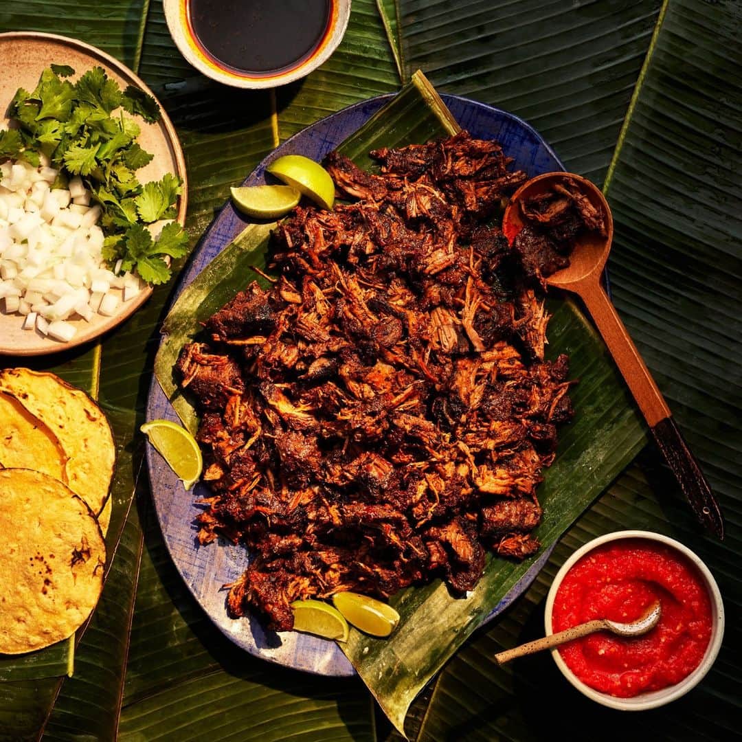 Food & Wineさんのインスタグラム写真 - (Food & WineInstagram)「“Barbacoa isn’t just a dish; it’s deeper than that. It’s a method of cooking, an ancestral ritual, and for many, a religion,” says Jonathan Zaragoza (@goatboyintl). “The recipe I’m sharing with you is an adaptation for the adventurous home cook. Think of this recipe as the rabbit hole into the beautifully diverse world of barbacoa and Mexican food.” Go down the rabbit hole through the link in bio.  📸: @protazio, 🥄: @margaretdickey, 🍽: @cdaley7」5月14日 2時35分 - foodandwine