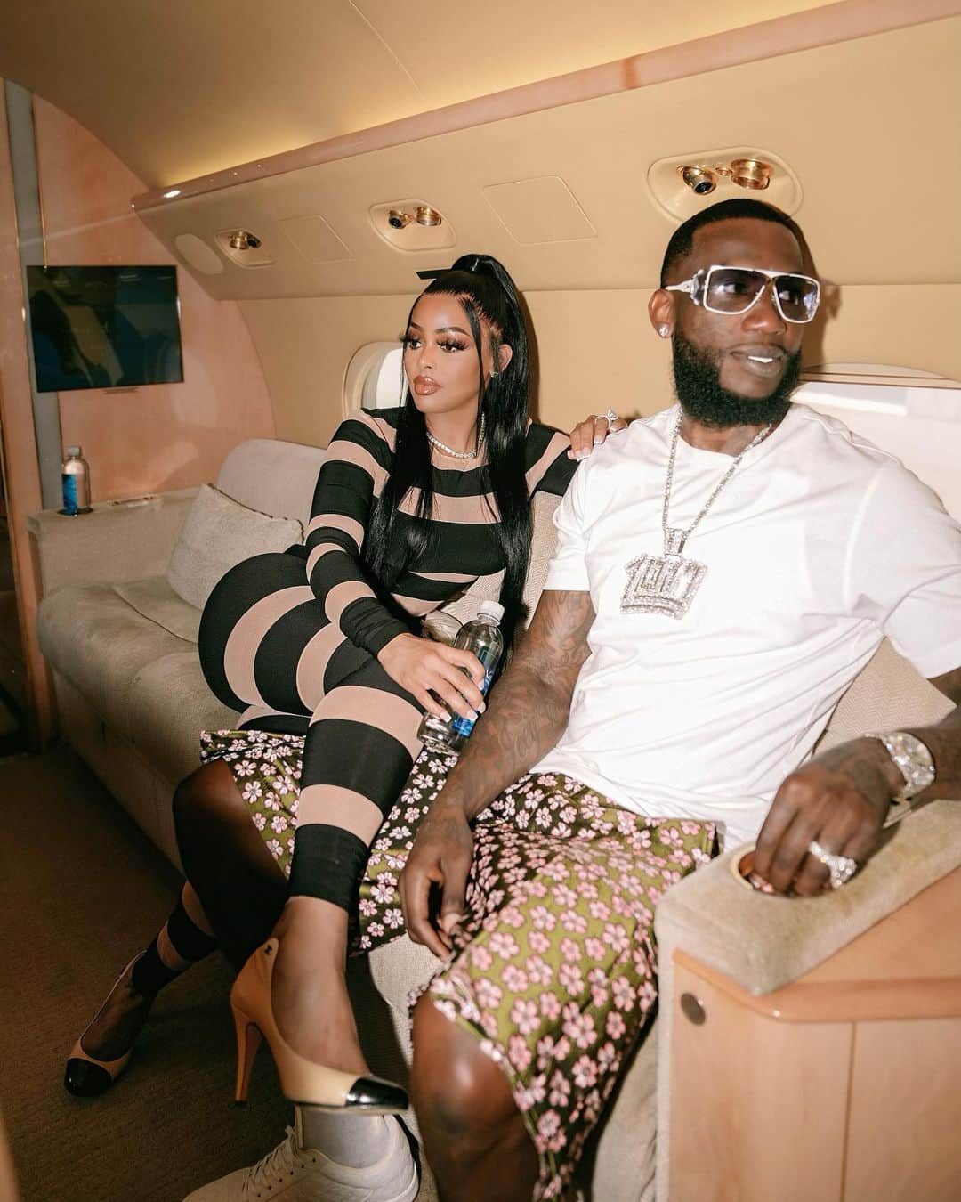 グッチ・メインのインスタグラム：「My wife my lucky charm @keyshiakaoir 💰💰」