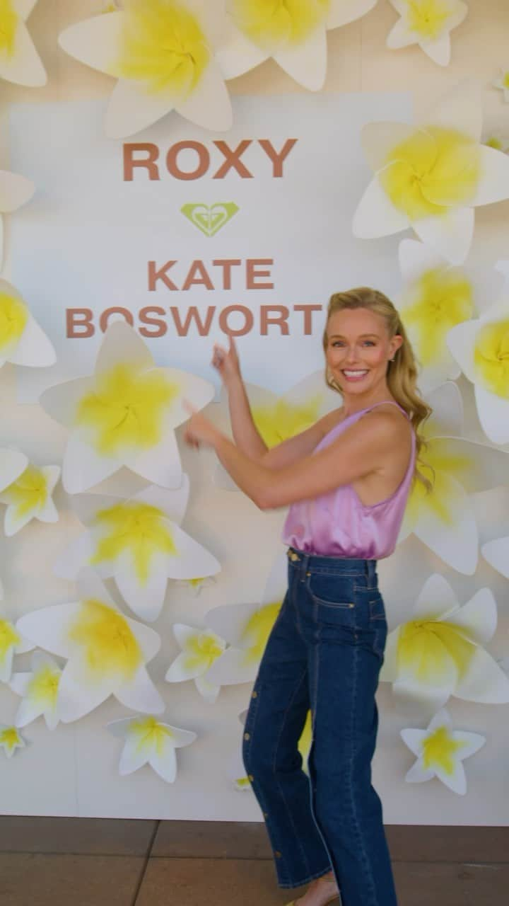 ケイト・ボスワースのインスタグラム：「Thanks for everyone that joined us at the ROXY x @katebosworth event at @nordstrom South Coast Plaza! An incredible afternoon to explore the full collection & hear some inspiring moments from Kate, @andersenlisa @danielleblacklyons & @caroline_markss ✨💙」