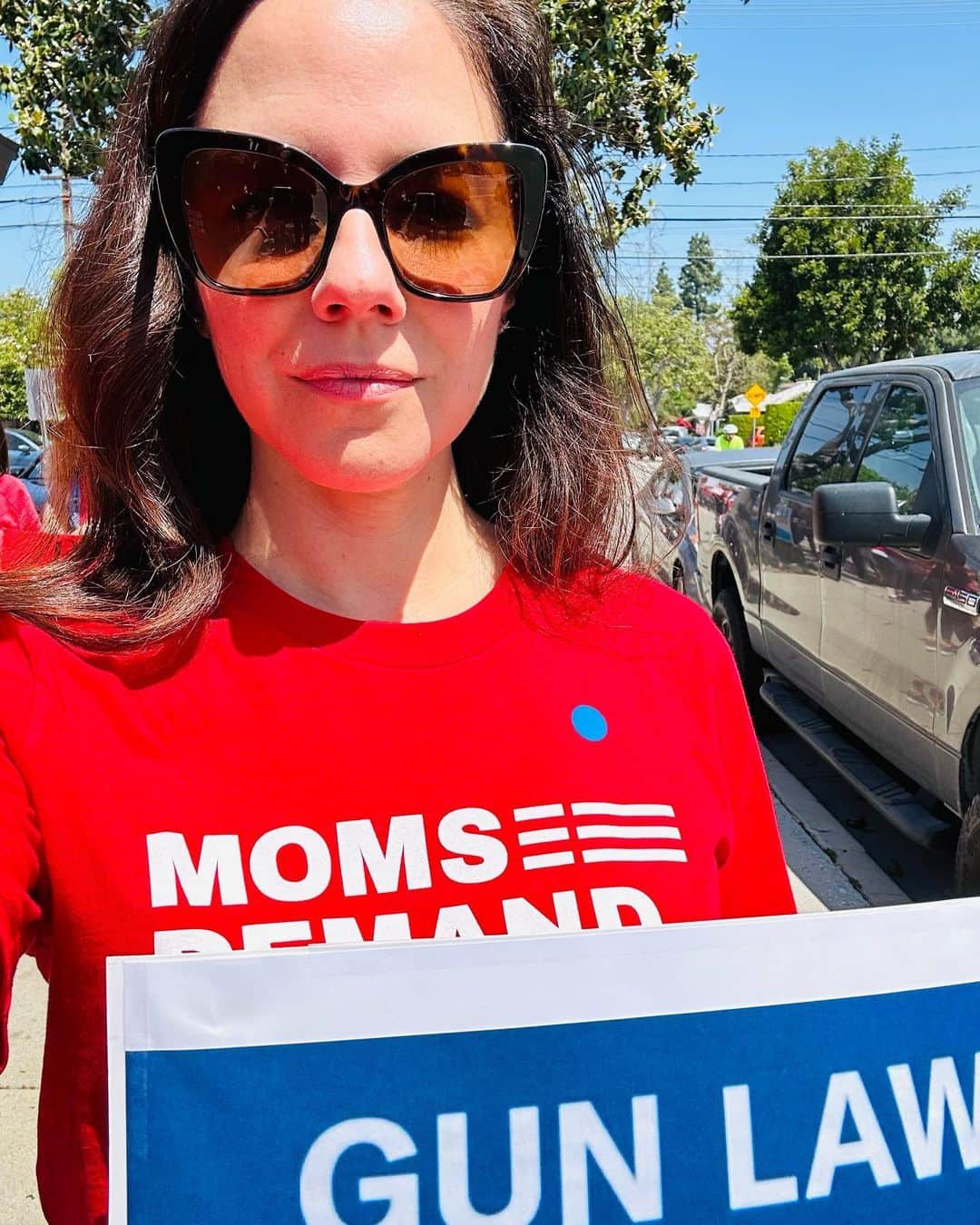 アンナ・シルクのインスタグラム：「@momsdemand #assaultweaponsban #fedup」