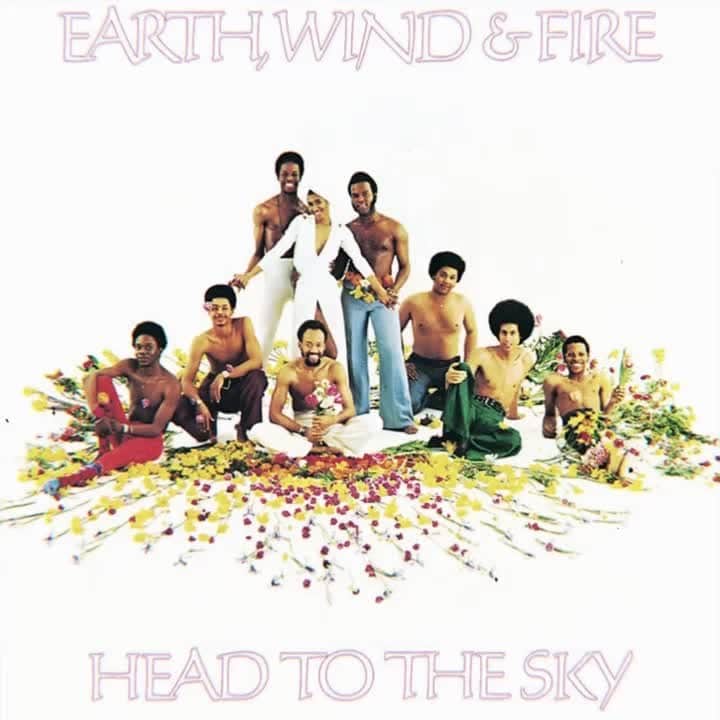 アース・ウィンド・アンド・ファイアーのインスタグラム：「#TB This month we celebrate the release of our album ‘Head To The Sky’ from 1973. The entire album was recorded at Clover Recorders in Hollywood, California」