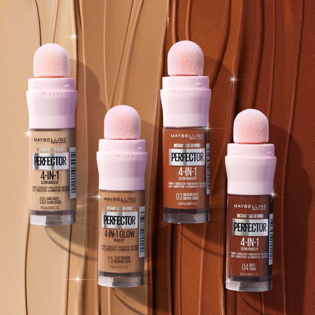 Maybelline New Yorkさんのインスタグラム写真 - (Maybelline New YorkInstagram)「Get ready to glow all day with our Instant Perfector 4-in-1 Glow Makeup ✨ ! Whether you're going for a natural no-makeup look or a full glam, this versatile formula has got you covered. Use it alone, as a primer, or as a base, and get ready to perfect your look instantly 😍 !」5月14日 5時30分 - maybelline