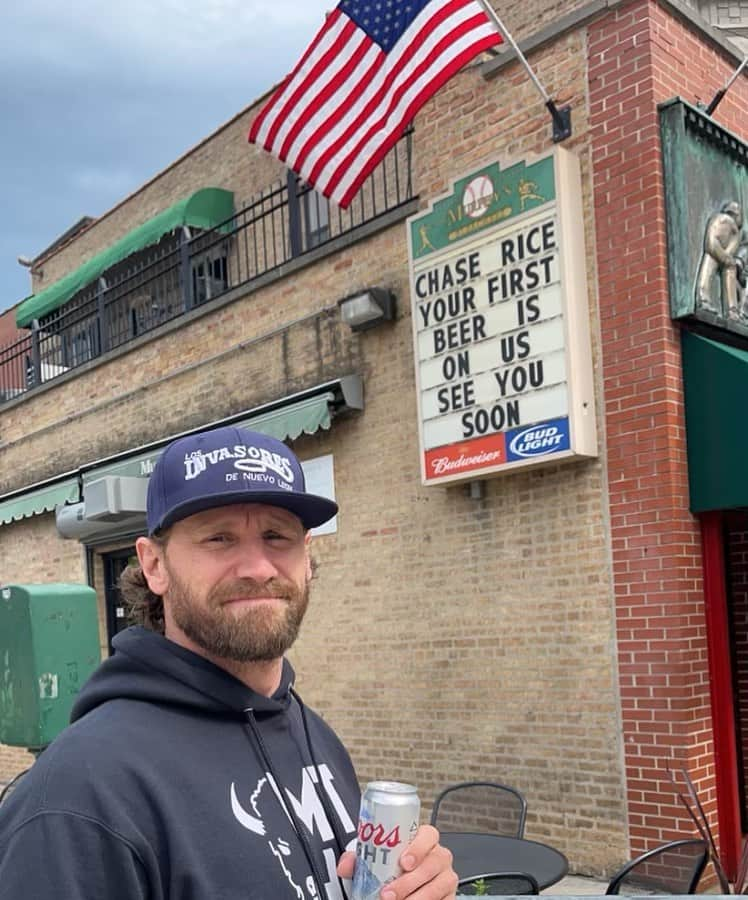 チェイス・ライスさんのインスタグラム写真 - (チェイス・ライスInstagram)「They weren't lyin', Chicago let's get it🤘🏼」5月14日 6時22分 - chaserice