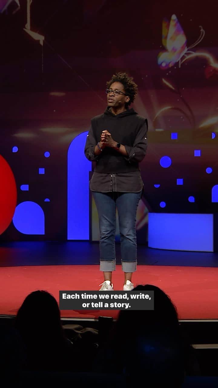TED Talksのインスタグラム：「How do you slow down? Author @jacqueline_woodson explains how taking the time to read a book or listen to a story can take us to places we never thought we’d go, see new perspectives and connect beyond our comfort zones. “We read to get lost, to forget the hard times we’re living in — and we read to remember those who came before us, who lived through something harder.” Want to hear more of this incredible story? Visit the link in bio to watch her full TED Talk.   PS — What book would you recommend to a friend? Tell us in the comments.」
