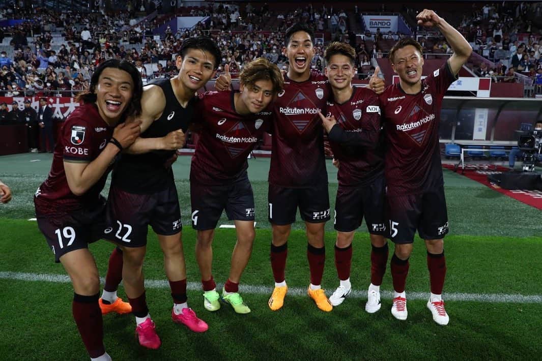 のインスタグラム：「まだまだこれから🔥🔥🔥🔥 ＋3💪💪💪  #visselkobe  #ヴィッセル神戸」