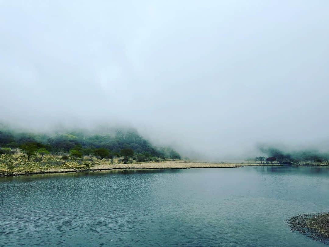 HiRAO INCさんのインスタグラム写真 - (HiRAO INCInstagram)「. 霧に包まれてゆく山 湖に溶けて無になる」5月14日 18時24分 - kayokohirao