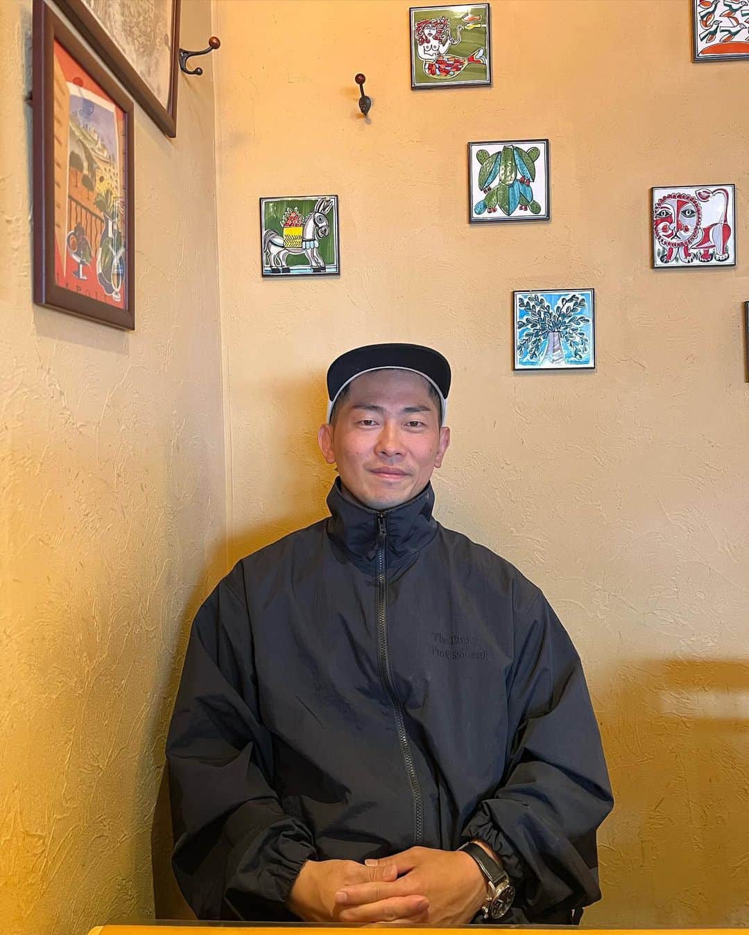 太田博久さんのインスタグラム写真 - (太田博久Instagram)「おしゃ壁イタリアンでランチ。」5月14日 17時10分 - hirohisaota