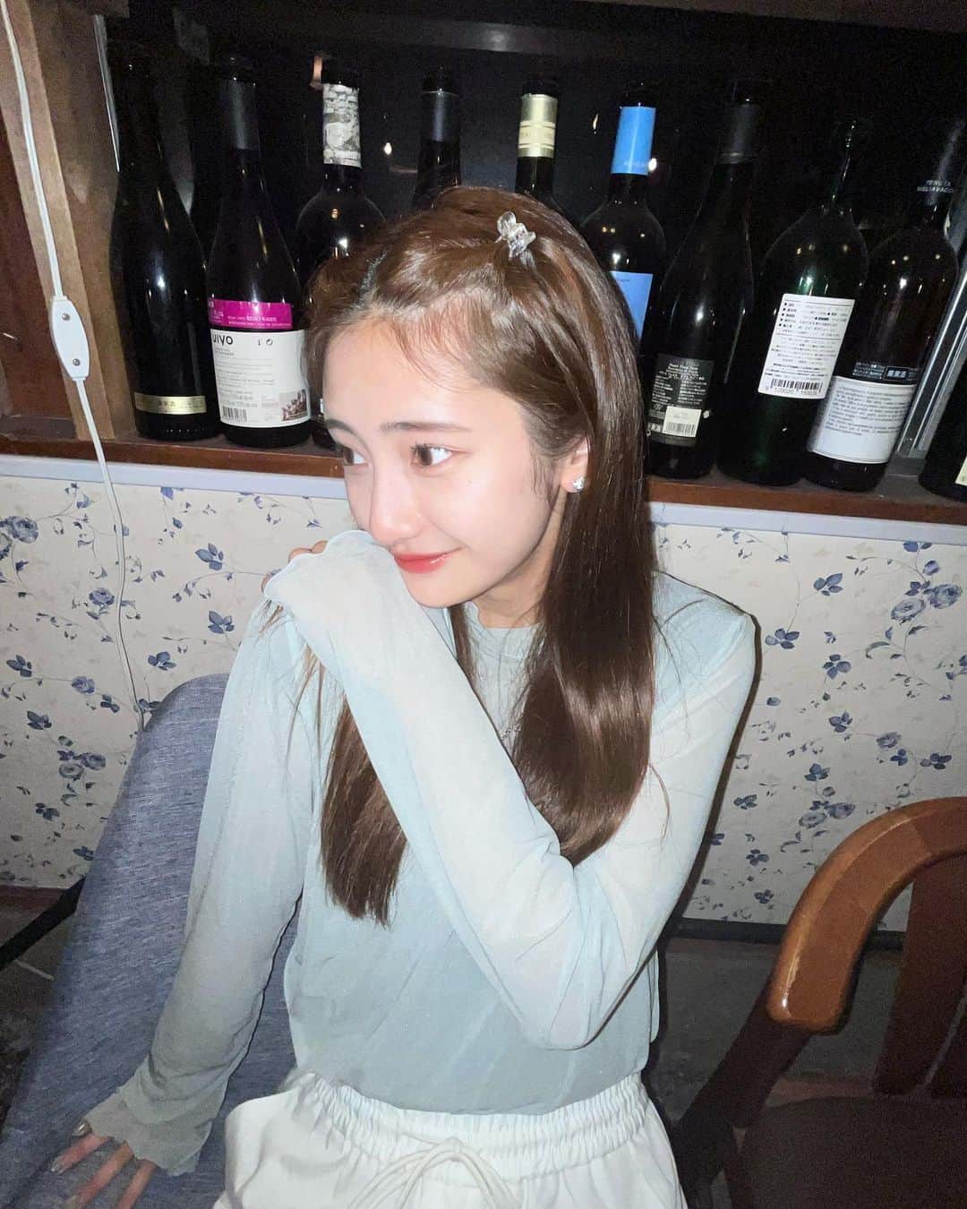 大西陽羽のインスタグラム：「最近お気に入りのハーフツイン𓂃𓂂ꕤ*.ﾟ」