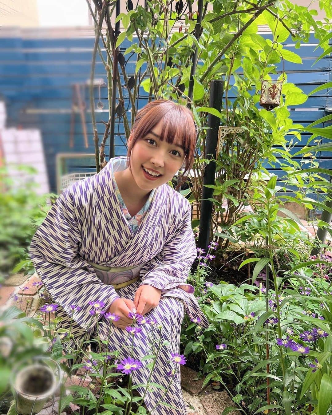 amiのインスタグラム：「京都のおばあちゃん家に帰省した時の写真⛩🌱 #南禅寺 #平安神宮 #京都 #お庭のバラは叔母宅の🌹」