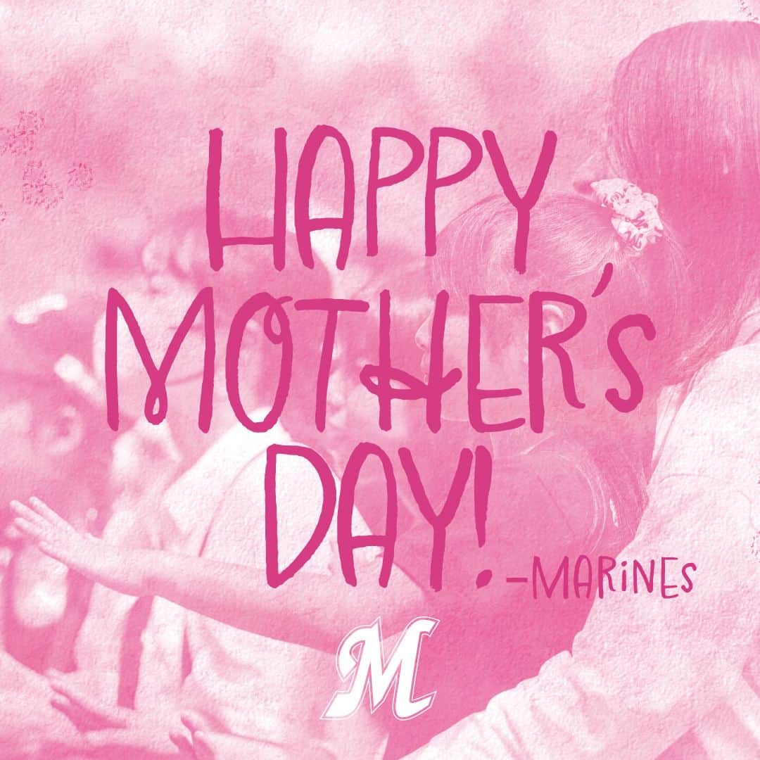 千葉ロッテマリーンズさんのインスタグラム写真 - (千葉ロッテマリーンズInstagram)「Happy Mother's Day！ #chibalotte #MothersDay」5月14日 9時25分 - chibalotte