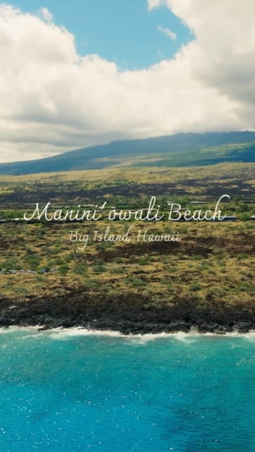Ryoyaのインスタグラム：「📍Kua Bay, Hawaii #mavic3pro #hawaii #beach」