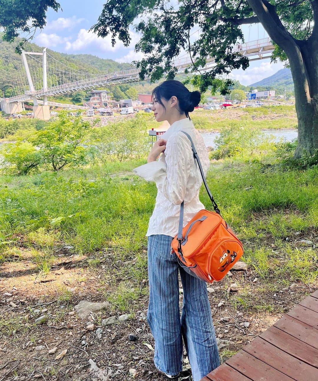 イ・エリヤのインスタグラム：「소풍🌿」