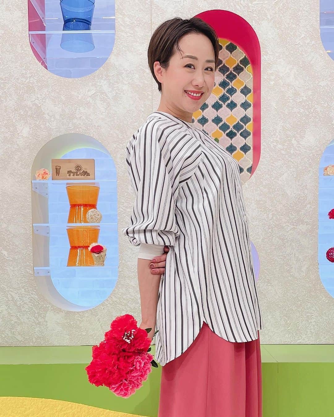 越村江莉のインスタグラム：「Mother's day❣️ いつもアリガトウ✨✨」