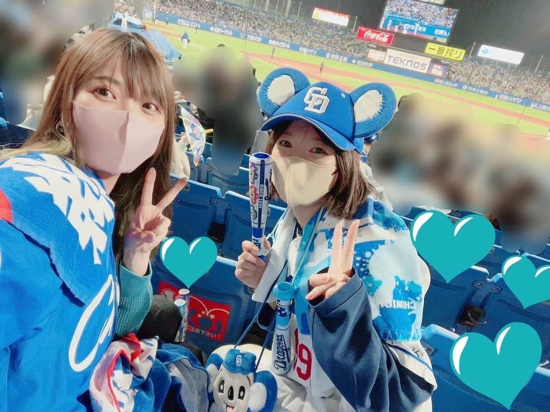 遠藤綾のインスタグラム：「* 心が忙しい試合でしたー🤣 maynちゃんが楽しそうで私も嬉しい♡  （村上選手のヒーローインタビューの最後らへんの言葉にうるっときてしまった🥹）」