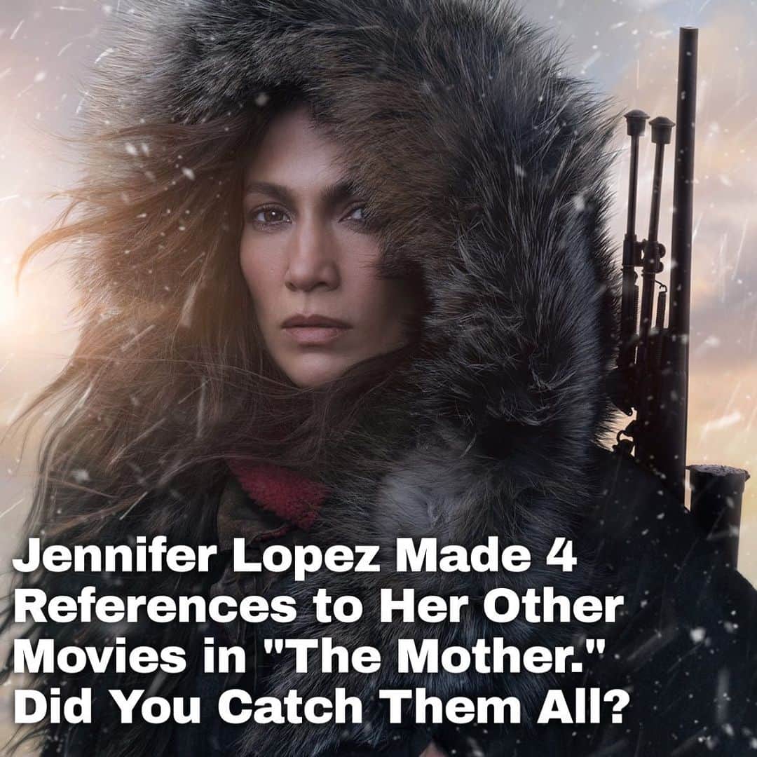 Just Jaredさんのインスタグラム写真 - (Just JaredInstagram)「Jennifer Lopez's new movie "The Mother" is unlike anything she's done before. However, there are several moments in it that are callbacks to some of her other projects. We rounded up four of them. Tap this pic in the LINK IN BIO to let us know if you caught them all! #JenniferLopez #TheMother Photo: Netflix」5月14日 15時57分 - justjared