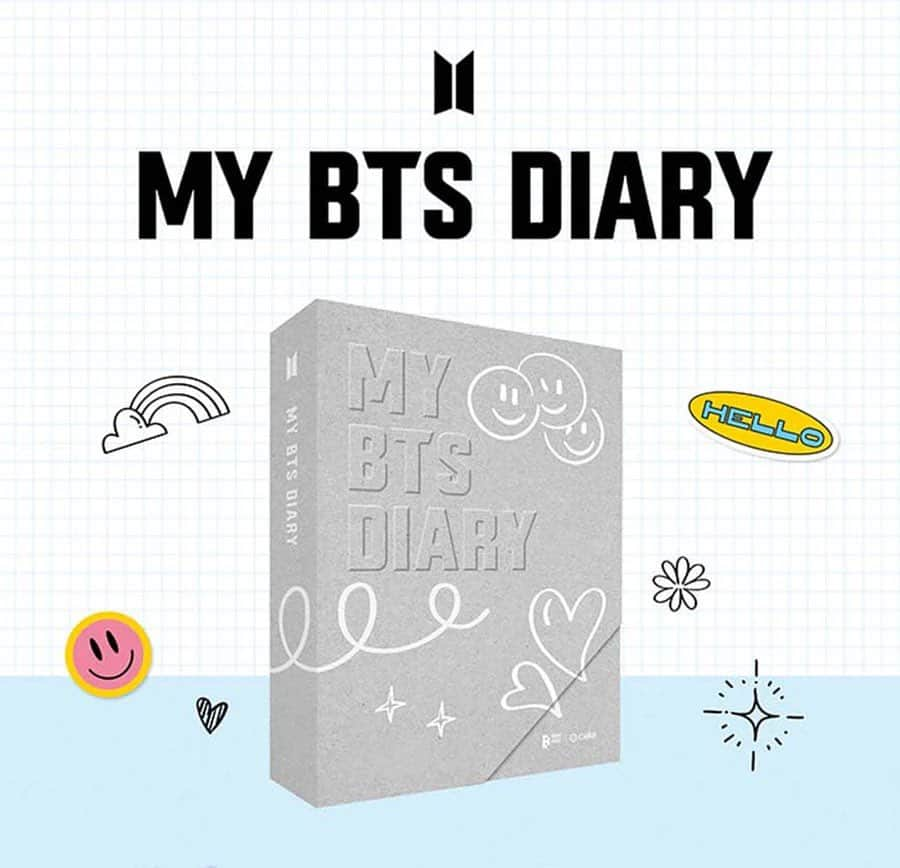 allkpopTHESHOPのインスタグラム：「Check out #MYBTSDIARY! A diary-concept book package that compiles messages #BTS has posted on social media so that #ARMY can read and copy them down in their daily lives」