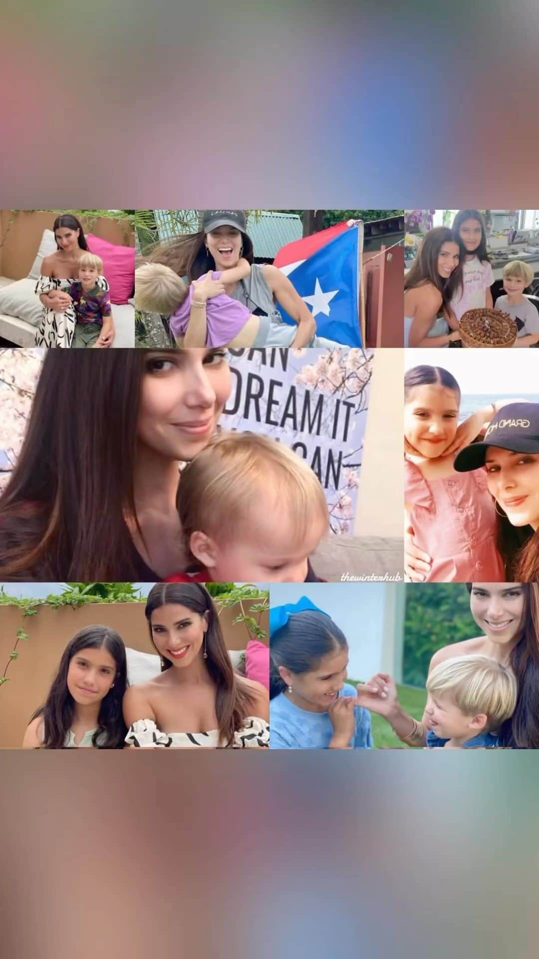 ロゼリン・サンチェスのインスタグラム：「Feliz Día De Madres a todas y en especial a mi gran mamá… Doña Olga!! La maestra, la fuerte, la sobreviviente, la costurera y diseñadora, la mejor cocinera, las más graciosa, la que pone a sus hijos primero sobre todas las cosas, la más más 😘  Te celebro y te doy gracias por tenerme para yo poder también vivir esta experiencia de vida tan especial y única… to be a mom 🙏 De humanos e hijos perrunos!   Have a beautiful day mi gente… mis madres 🥰」