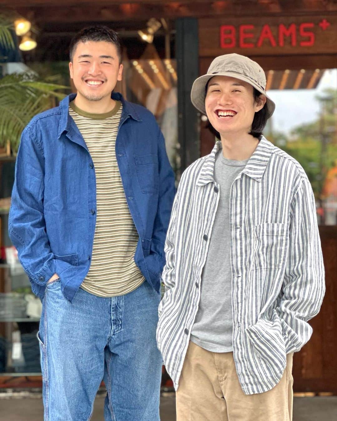 BEAMS+さんのインスタグラム写真 - (BEAMS+Instagram)「・ BEAMS PLUS RECOMMEND.  < REMI RELIEF>  "COVERALL JACKET" EXCLUSIVE FOR BEAMS PLUS  This season's special order is a basic 3-patch pocket jacket. The slightly loose pattern is recommended as an item worn over a T-shirt or shirt. The linen and cotton fabric creates a refreshing feeling. It is the first place to be able to enjoy aging.  --------------------------------------------  今シーズンの別注はベーシックな3パッチポケットジャケット。ややゆったりとしたパターンはTシャツの上やシャツの上から羽織るアイテムとしておすすめ。リネンとコットンの生地が清涼感を演出。エイジングも楽しめる1着です。     #beams #beamsplus #beamsplusharajuku  #harajuku #mensfashion #mensstyle #stylepoln #menswear #remirelief #coverall」5月14日 20時00分 - beams_plus_harajuku