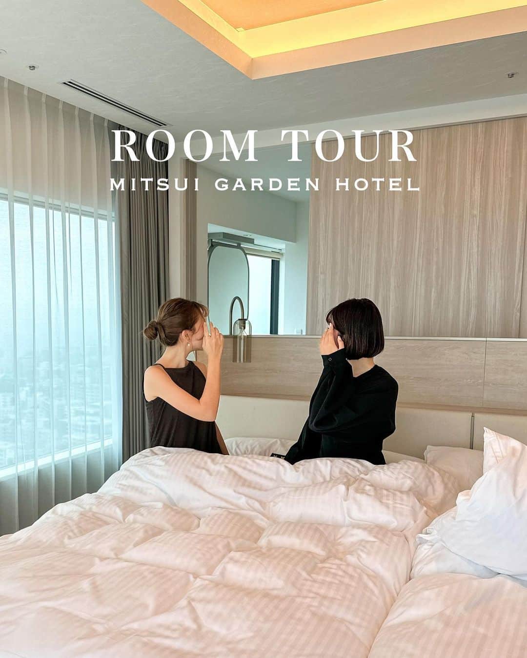 のインスタグラム：「5月16日、いよいよオープン🏨✨ 【 横浜 / @mitsuigardenhotels 】 ⁡ 横浜みなとみらいの都心部にいながら 優雅なリゾート気分を味わえるホテル ＂三井ガーデンホテル横浜みなとみらいプレミア＂ 開業前に試泊体験させていただきました🎡 ⁡ ホテル周辺でグルメもショッピングも楽しめて 利便性抜群なホテルになっています🚃⚓️🛳️ ⁡ 今回宿泊させていただいたお部屋は エグゼクティブコーナーツイン🛏️ みなとみらいの景色を堪能することができ 時間によって見える景色が異なり釘付けでした🌃 ⁡ Refaのドライヤーやシャワーヘッド🚿も 設置されていて髪質向上に気分があがる🪮 ⁡ ⁡ そして注目していた＂sky pool LA MAGNOLIA＂は みなとみらいの上空で景色を愉しめるスカイプール☁️🫧 ⁡ ジェットバスもあり空の上でリフレッシュができちゃう🌿 みなとみらいの景色を独り占めできる贅沢な空間でした🚢 ⁡ 翌朝はRISTORANTE E'VOLTA -Unico Polo-で レパートリー豊富な朝食ブッフェ🍽️ みんながこぞってオーダーしていたのが 目の前で焼き上げる至福のプレミアムフレンチトースト🥞 カリッとふわっと口の中でとろける絶品メニューなので 是非ご宿泊の際は食べていただきたい一品🍞 ⁡ ⁡ ⁡ ⁡ ~~~~~~~~~~~~~~~~~~~~~~~~ ☑︎ 三井ガーデンホテル横浜みなとみらいプレミア ☑︎ みなとみらい駅 徒歩6分 / 桜木町駅 徒歩10分 ~~~~~~~~~~~~~~~~~~~~~~~~ ⁡ ⁡ ⁡ ⁡ ⁡ ⁡ ⁡  #三井ガーデンホテル横浜みなとみらいプレミア #三井ガーデンホテル #mitsuigardenhotel #東京女子部 #横浜ホテル #みなとみらいホテル #ホテルステイ #ホカンス #ホテルプール #ルームツアー #ホテル女子会 #yokohamahotel」
