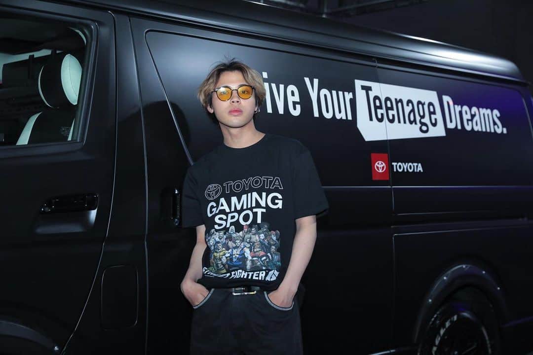 だいきのインスタグラム：「TOYOTA×Street Fighter🔥  #toyota_jp  #streetfighterja  #DYTDxSF6」