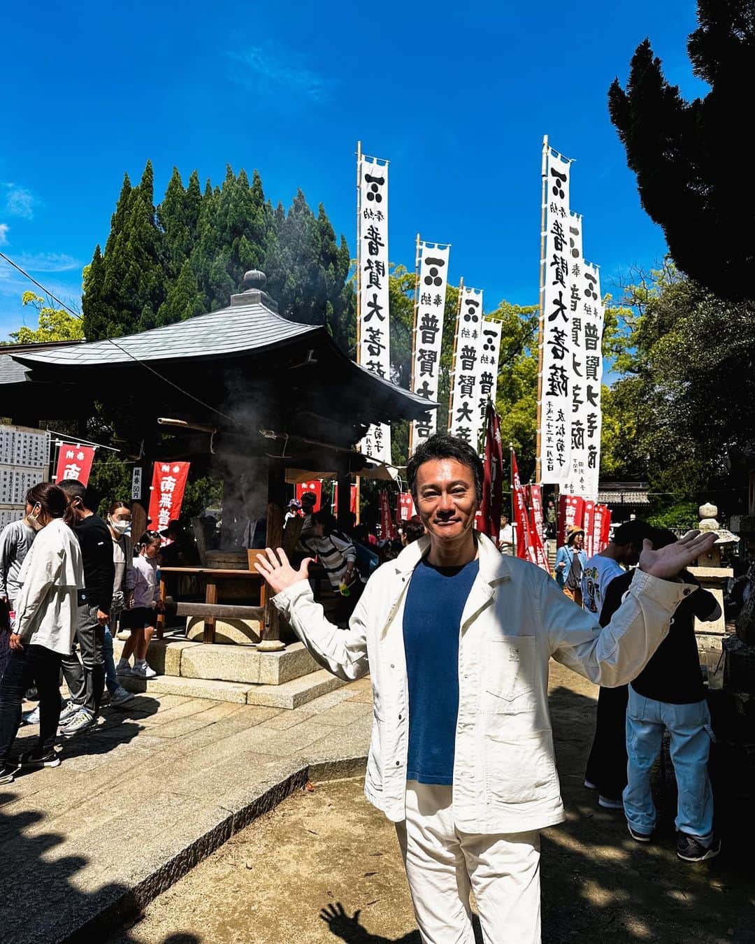 のインスタグラム：「⁡ 長い歴史をもつ#普賢まつり が今年、4年ぶりの通常開催となり朝から大勢の人たちで溢れていました。 露店やお化け屋敷など、お祭り復活の賑わいの様子をリポートしてきましたので、火曜日放送のタウンニュースをご覧ください！ ⁡ #山口県  #光市 #祭り  #普賢寺  #kビジョン  #タウンニュース  #今日と明日開催  #祭り復活  #元木行哉」
