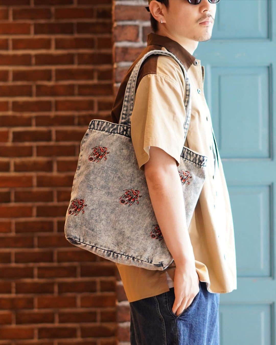 ARKのインスタグラム：「MASSES  TOTE BAG S ¥10,780- (tax in)  #masses #masses_tokyo #arknets #ark #ark_utsunomiya @arknets_official」