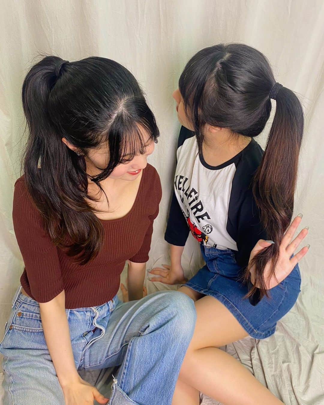 神谷るなのインスタグラム：「雨の日ポニーテール  #ポニーテール #hair #follow」
