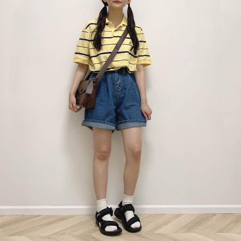 みさねしふくさんのインスタグラム写真 - (みさねしふくInstagram)「夏におすすめ！スポサンコーデ👡ㅤ 参考になったら保存して後から見てみてね👉🏻👉🏻ㅤ ㅤ スポーツサンダルは見た目カジュアルだけどワンピースとか綺麗めなコーデにも合うし万能だよ🌻ㅤ ㅤ 今の時期もソックスに合わせたりもできるし疲れにくくて履きやすいからおすすめ👌🏻ㅤ　 ㅤ このサンダルは @classicalelf_official で158cmでブラックの24cm履いてるよ🩴ㅤ ㅤ ㅤ ㅤ #クラシカルエルフ #classicalelf #エルフコーデ #タイアップ #java #ジャバ #uniqlo #gu #zara #ユニクロ #ジーユー #ザラ #zozo #zozotown #zozo購入品 #zozotown購入品 #サンダル #スポーツサンダル #フラットサンダル #スポーツカジュアル #骨格ストレート #着回しコーデ #コーデ記録」5月14日 21時23分 - misaneshifuku