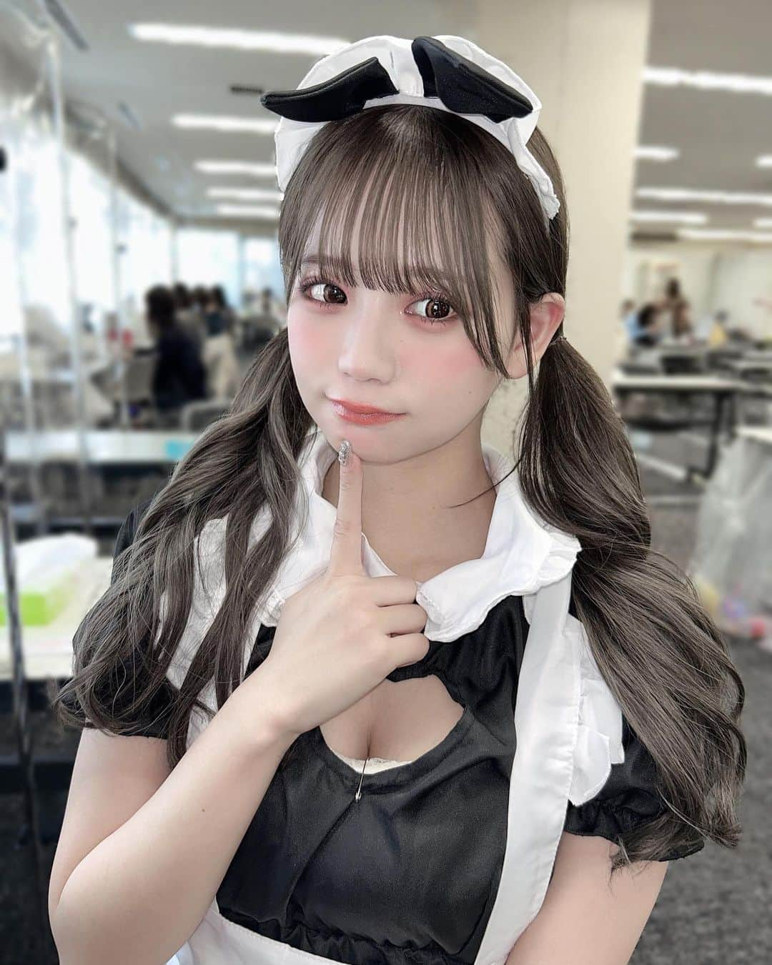 和田海佑さんのインスタグラム写真 - (和田海佑Instagram)「いいこにするから雇って 🐈‍⬛❤︎  #NMB48 #アイドル #メイド #ツインテール #コスプレ  #좋아요 #셀카 #팔로우 #데일리룩」5月14日 21時30分 - __pupu48__