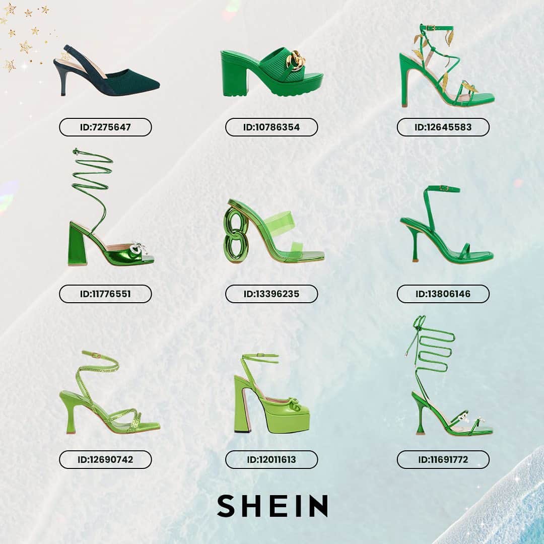 SHEINさんのインスタグラム写真 - (SHEINInstagram)「Leaf them in the dust with these glam green statement heels 🌿👠💚 Which would you choose to make your shoe game bloom? 👇  #SHEIN #SHEINforAll #SHEINstyle #fashion #chic」5月14日 22時35分 - sheinofficial