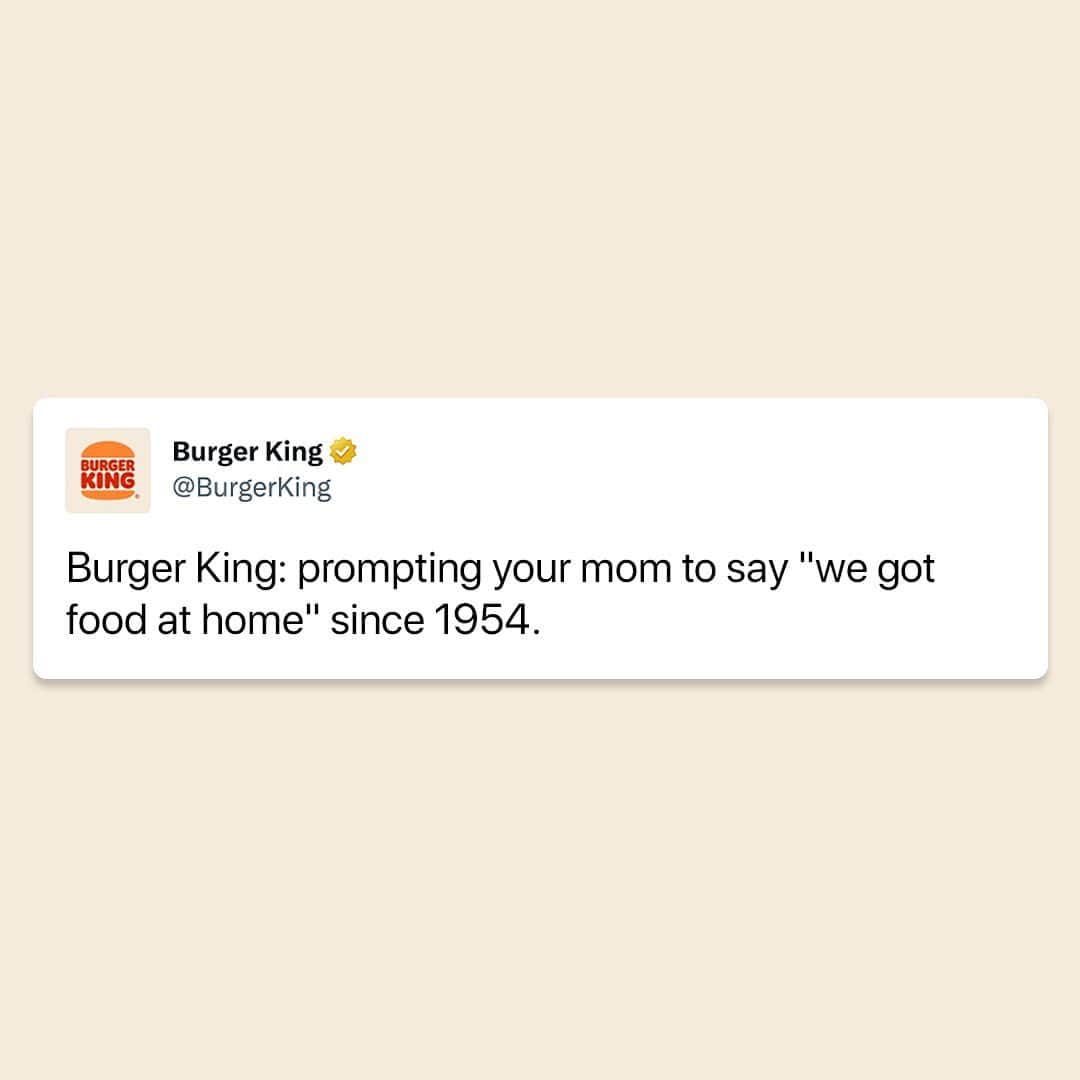 バーガーキングのインスタグラム：「still love our moms tho 🫶」