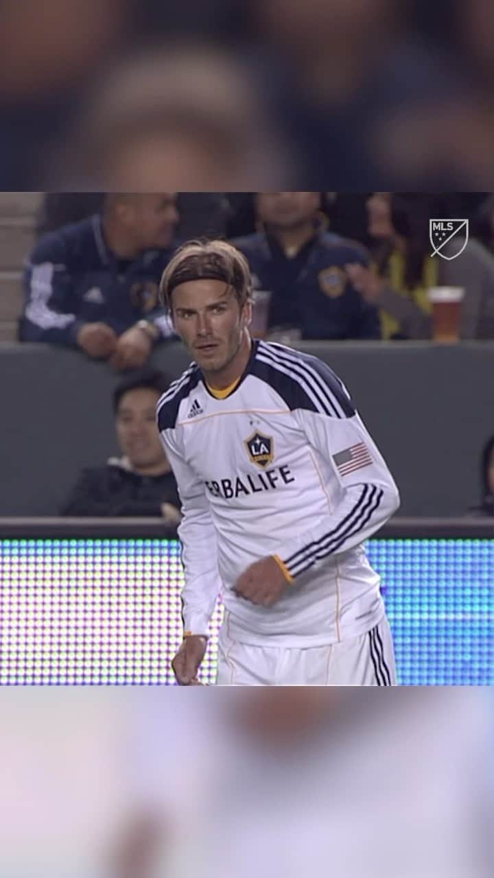 Major League Soccerのインスタグラム：「Just another day at the office for Becks 12 years ago today 😏」