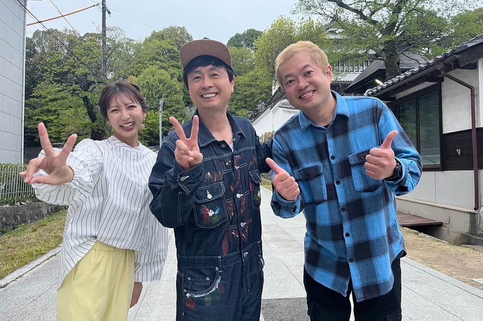 ハロー植田さんのインスタグラム写真 - (ハロー植田Instagram)「今週5/19(金)19:00〜 OHK『金バク！』観てください✨次長課長河本さんと津山城周辺でお宝探し🚶🚶🚶‍♀️  ♪オモロいコトが起きる予感〜（B’z『UNITE』より）  #金バク #ohk #津山市 #河本準一 #今川菜緒 #ハロー植田 #bz」5月14日 23時41分 - inababa178