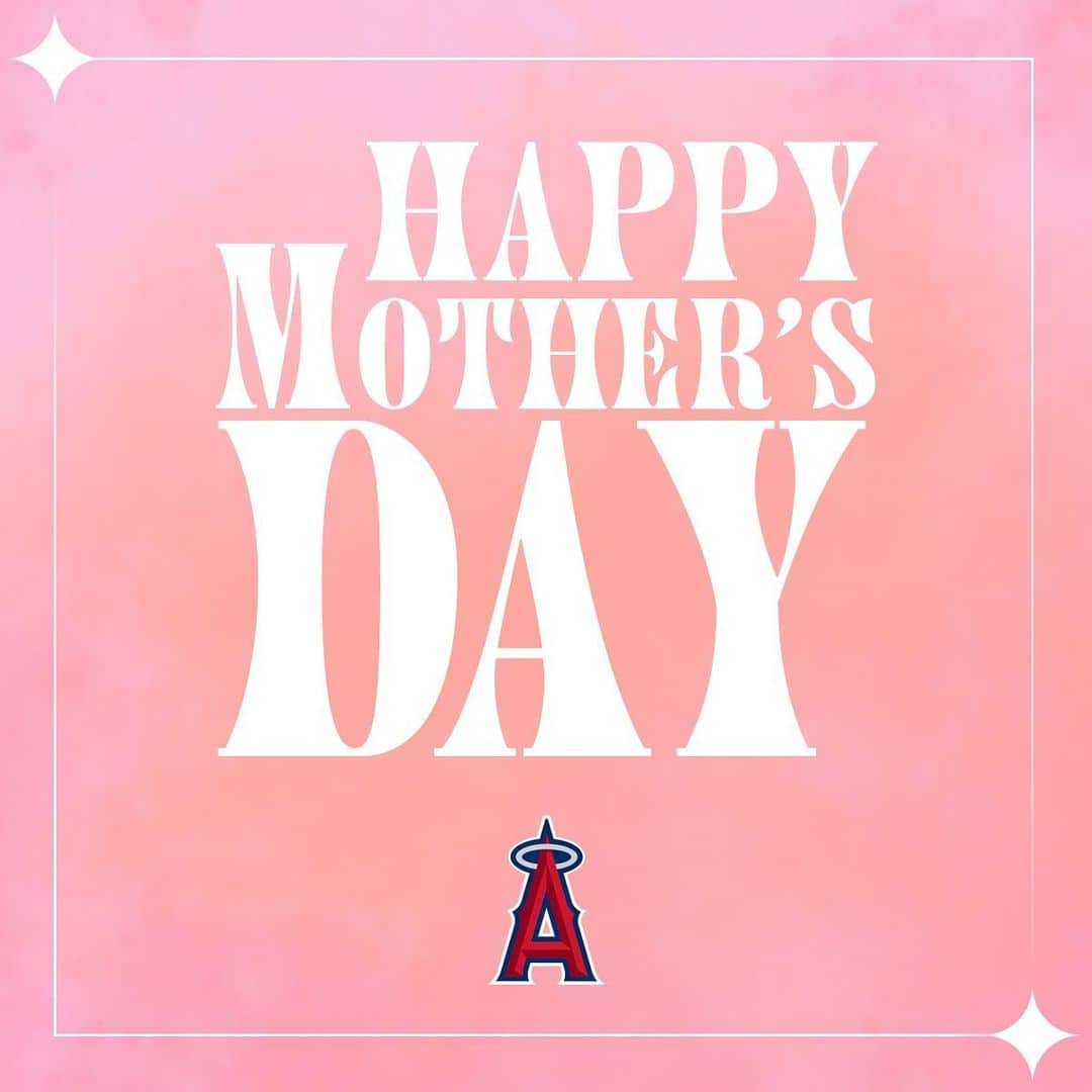 ロサンゼルス・エンゼルス・オブ・アナハイムさんのインスタグラム写真 - (ロサンゼルス・エンゼルス・オブ・アナハイムInstagram)「happy Mother’s Day! 💗」5月15日 0時00分 - angels