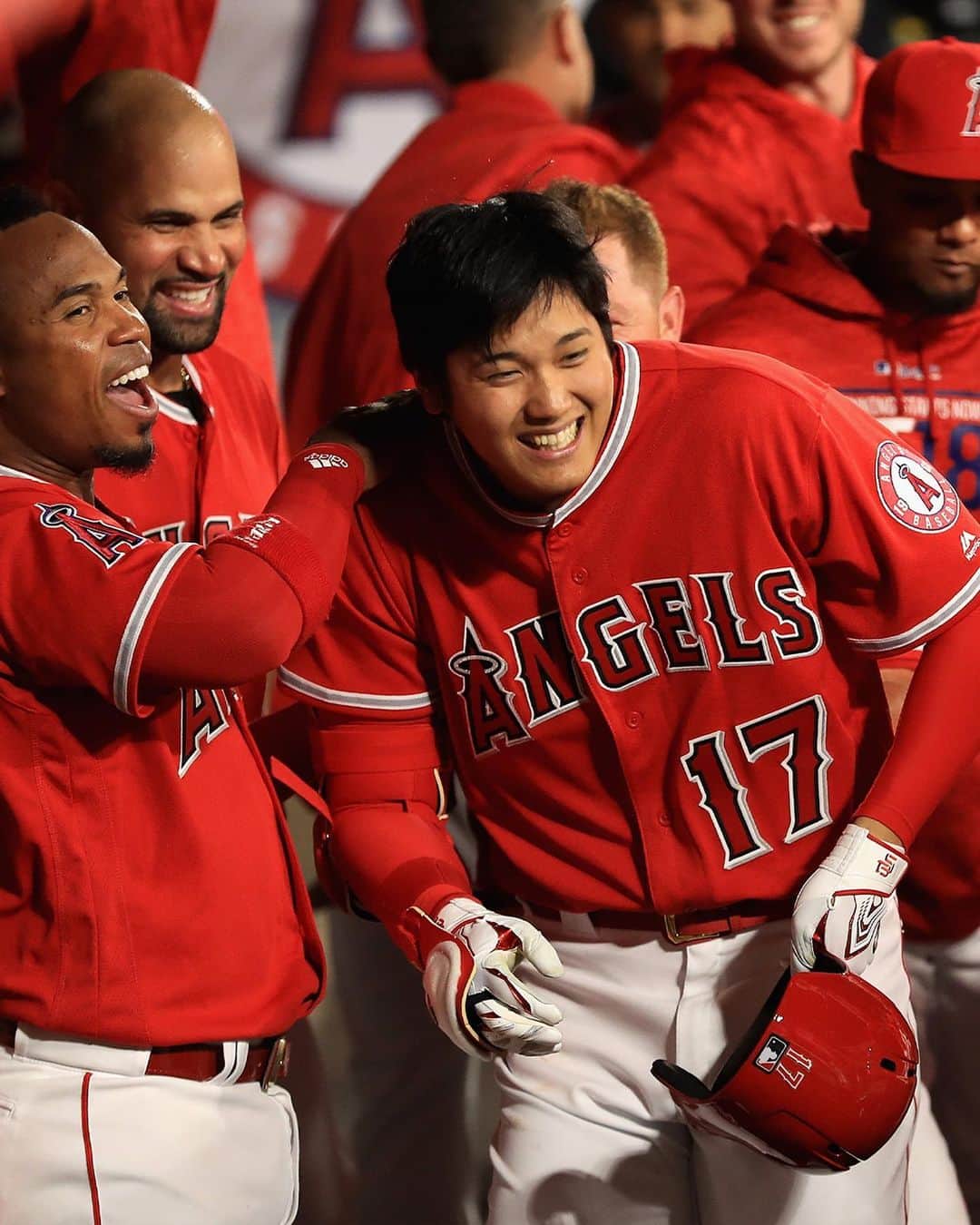 MLBさんのインスタグラム写真 - (MLBInstagram)「Shohei Ohtani's first career home run came against Cleveland.  The Angels and Guardians face off today at 11:35 a.m. ET on @Peacock.」5月15日 0時01分 - mlb